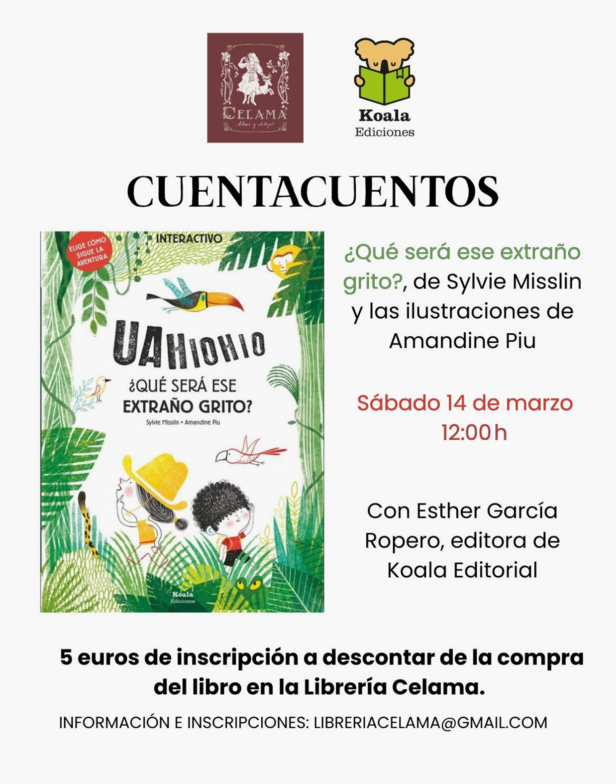 «¿Qué será ese extraño grito?»