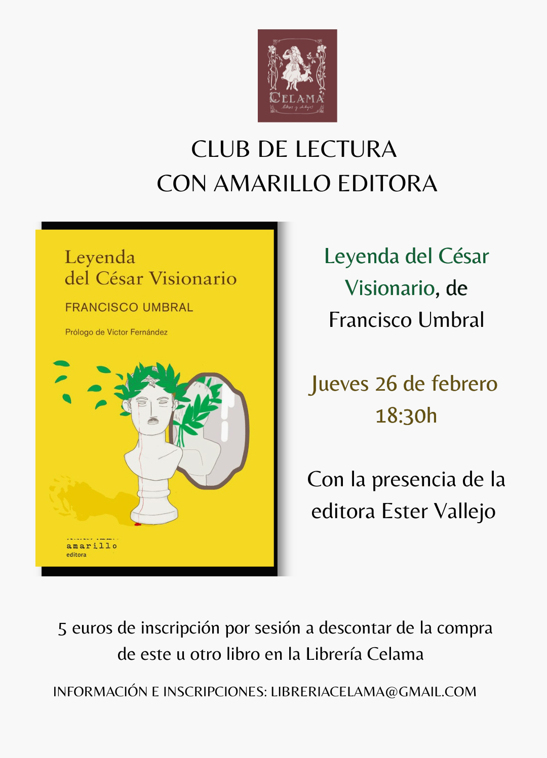 Club de lectura con Amarillo editora