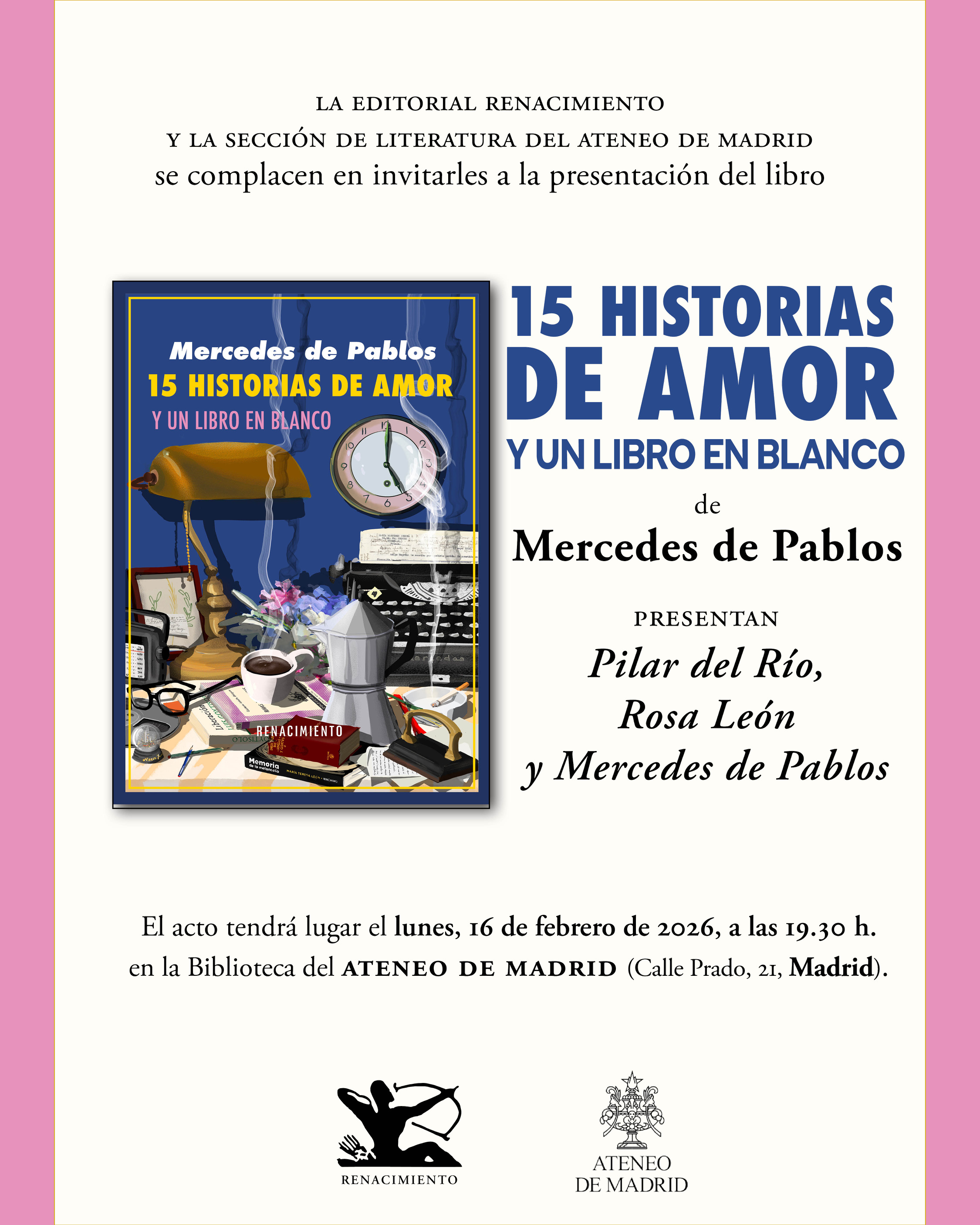 15 historias de amor y un libro en blanco