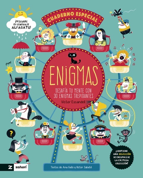 Cuaderno especial de enigmas "Desafía tu mente con 30 enigmas trepidantes"