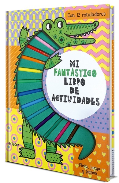 MI FANTASTICO LIBRO DE ACTIVIDADES COCODRILO