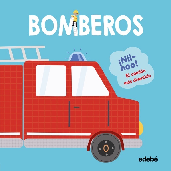 BOMBEROS LIBRO MAS CAMION DE BOMBEROS DE MADERA