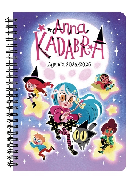Agenda escolar semanal 2025-2026 Anna Kadabra
