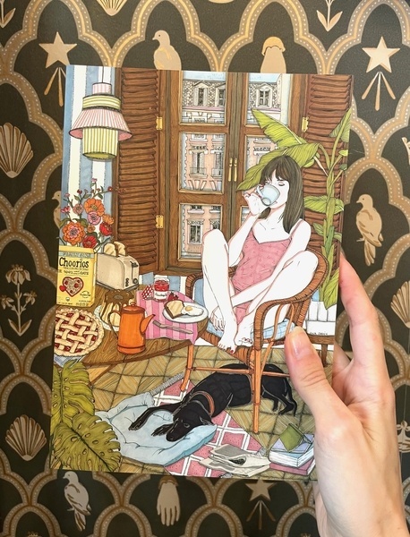 Cuaderno Ana Jarén Girl at home