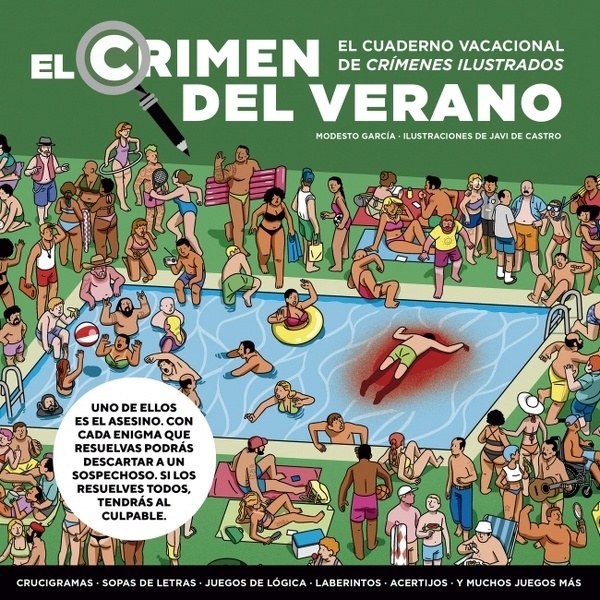 El crimen del verano "El cuaderno vacacional de Crímenes ilustrados"