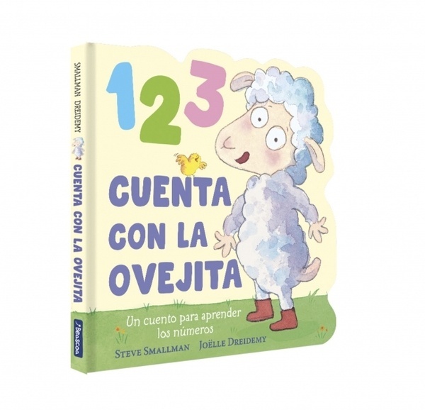 1 2 3 Cuenta con la ovejita (La ovejita que vino a cenar. Libro de cartón) "Un cuento para aprender los números"