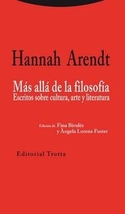 Más allá de la filosofía