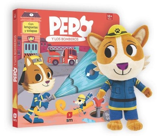 Pack Pepo bombero + peluche