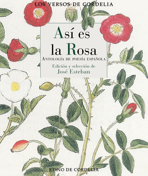 Así es la rosa "Antología de poesía española"