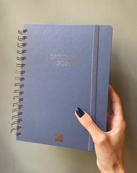 Agenda anual 2026 finocam azul