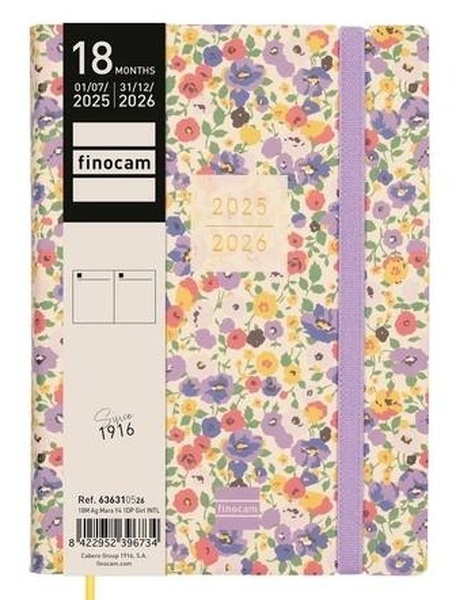 Agenda 2025-2026 Finocam flores (12x18)