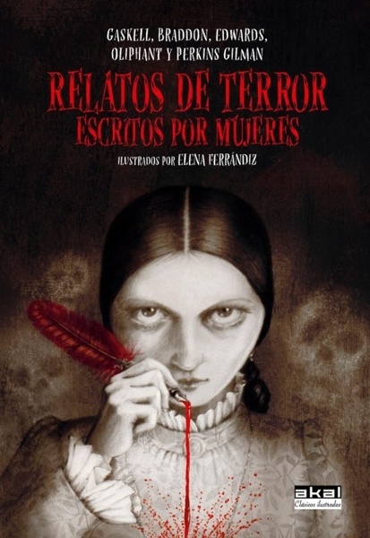 Relatos de terror escritos por mujeres 'Ilustrados por Elena Ferrándiz'