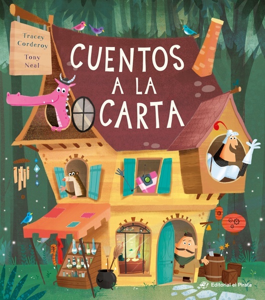 Cuentos a la carta 'La emoción de compartir historias y descubrir mundos imaginarios. Libros para niños 2-6 años. Letra de imprenta.'