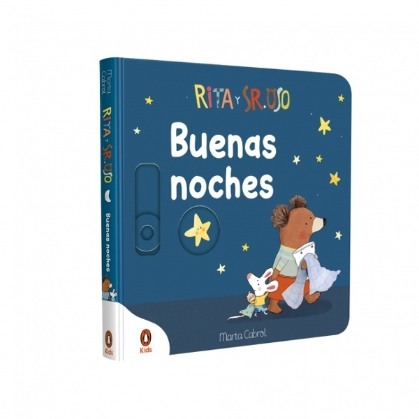 Rita y Sr. Oso - ¡Buenas noches! (Pequeñas manitas) 'Libro con mecanismos para deslizar, girar y soñar'