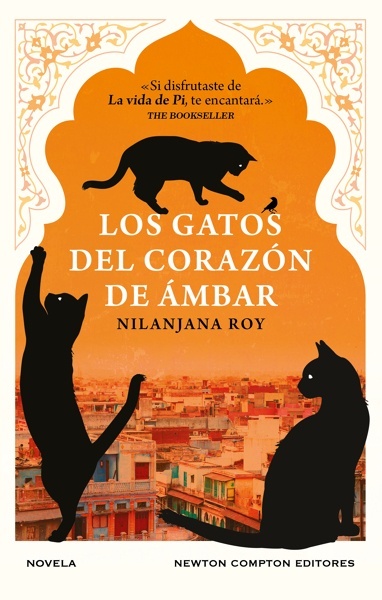 Portada del libro: Los gatos del corazón de ámbar Los gatos del corazón de ámbar