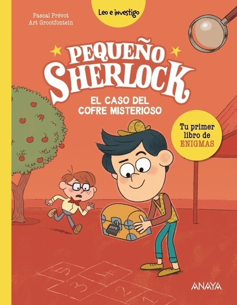 Pequeño Sherlock: El caso del cofre misterioso 'Tu primer libro de enigmas'