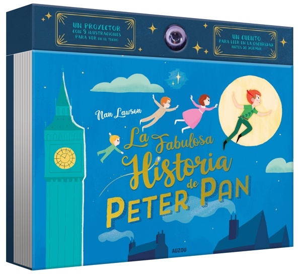 La fabulosa historia de Peter Pan. Libro proyector