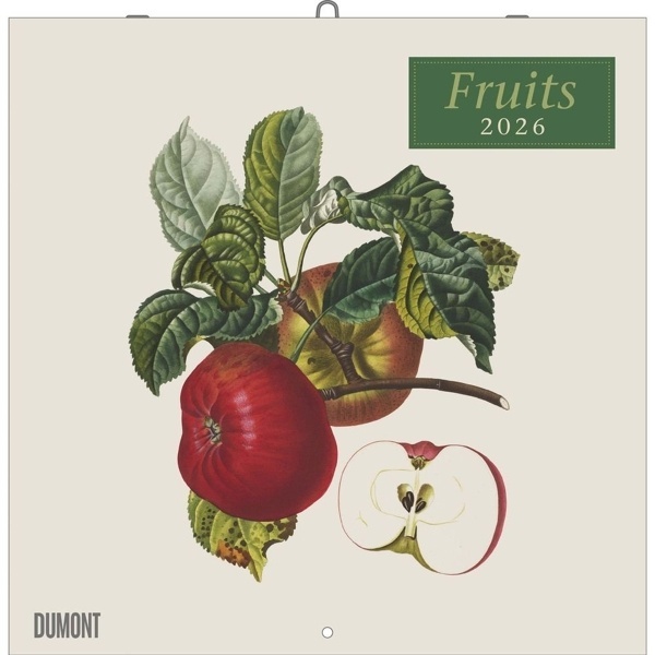Calendario anual Fruits (30x30)