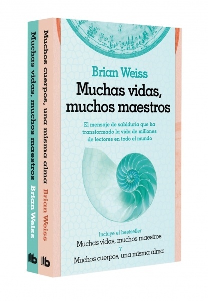 Portada del libro: Pack Brian Weiss (contiene: Muchas vidas, muchos maestros   Muchos cuerpos, una misma alma) Pack Brian Weiss (contiene: Muchas vidas, muchos maestros   Muchos cuerpos, una misma alma)