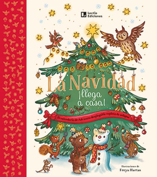 La Navidad llega a casa 'El calendario de Adviento desplegable repleto de solapas'