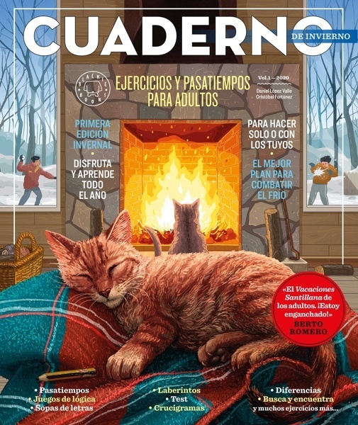 Cuaderno de invierno. Vol. 1. 'Ejercicios y pasatiempos para adultos'