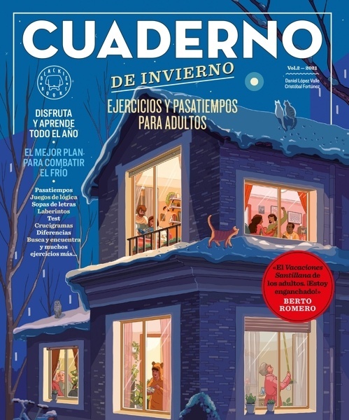 Cuaderno de invierno. Vol. 2. 'Ejercicios y pasatiempos para adultos'