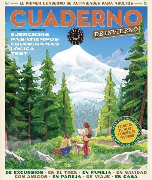 Cuaderno de invierno. Vol. 4 'Ejercicios y pasatiempos para adultos'