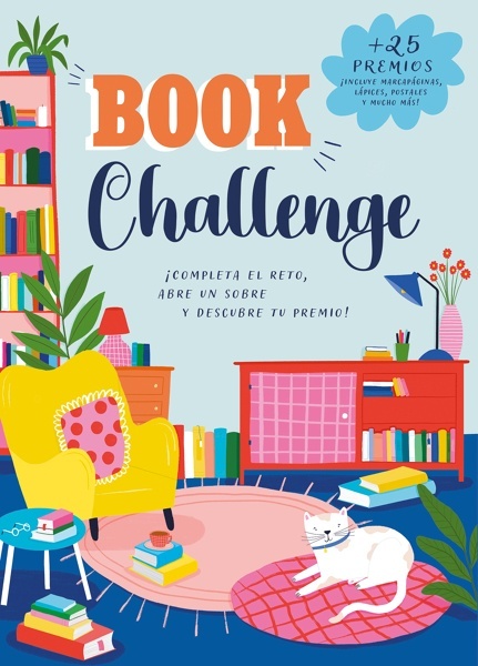 Book Challenge '¡Completa el reto, abre un sobre y descubre tu premio!'
