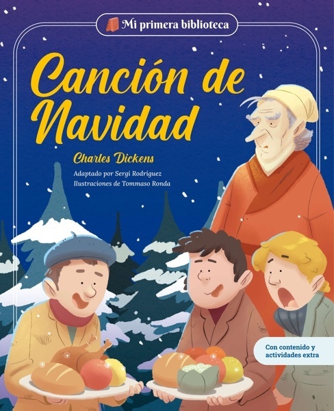Canción de Navidad 'Libro infantil con juegos y actividades extra   Los grandes clásicos de la historia de la literatura, convertidos en preciosos cuentos ilustrados para niños y n'