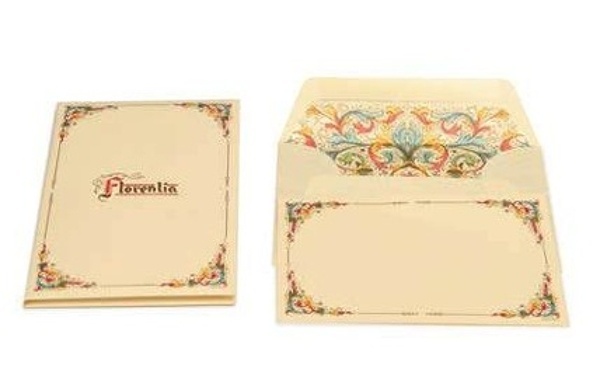 Pack 5 tarjetas y 5 sobres Florentia (10x15 cm)