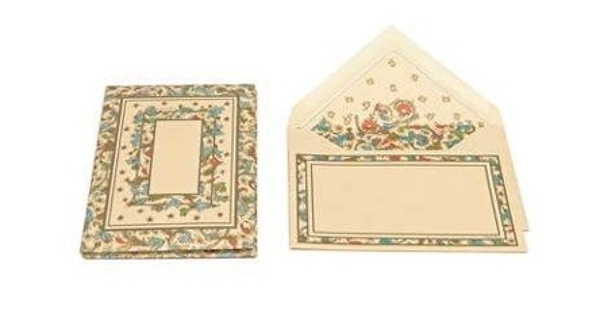 Pack 5 tarjetas 5 sobres Medicea (8,5x12,5 cm)