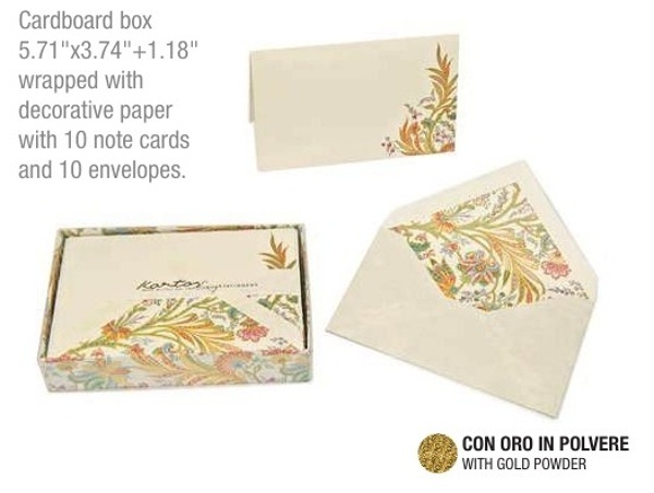 Pack 10 tarjetas y sobres Cipro (9x14)