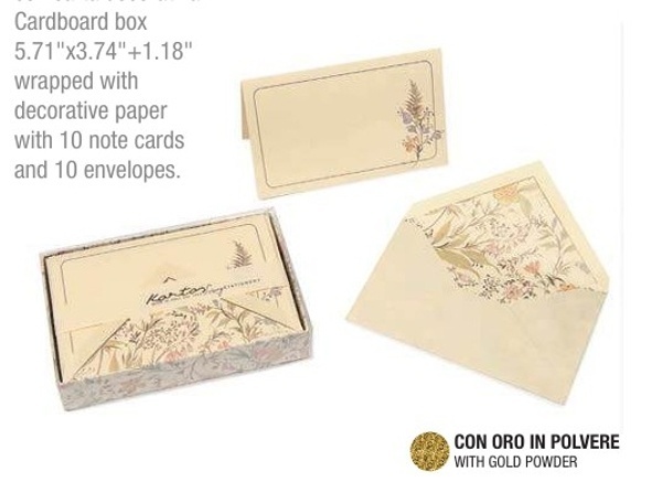 Pack 10 tarjetas y sobres Primavera (9x14)