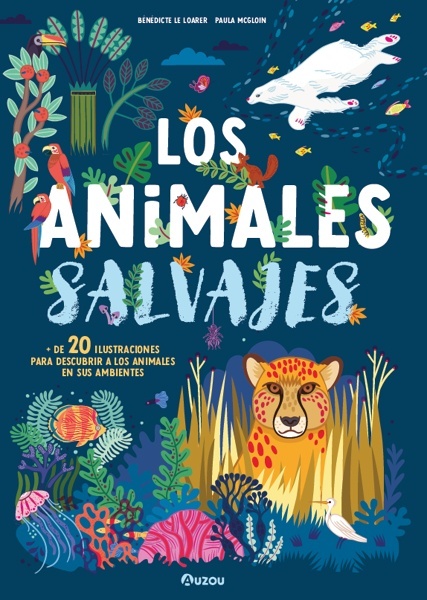 Los animales salvajes. Pop up