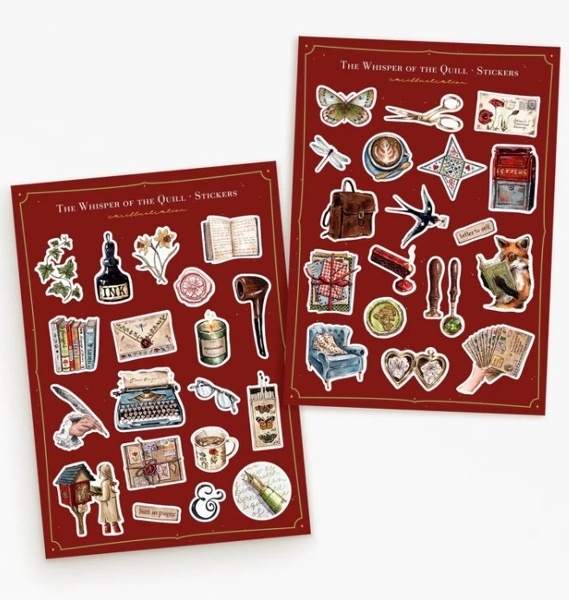 Set de 2 hojas de pegatinas