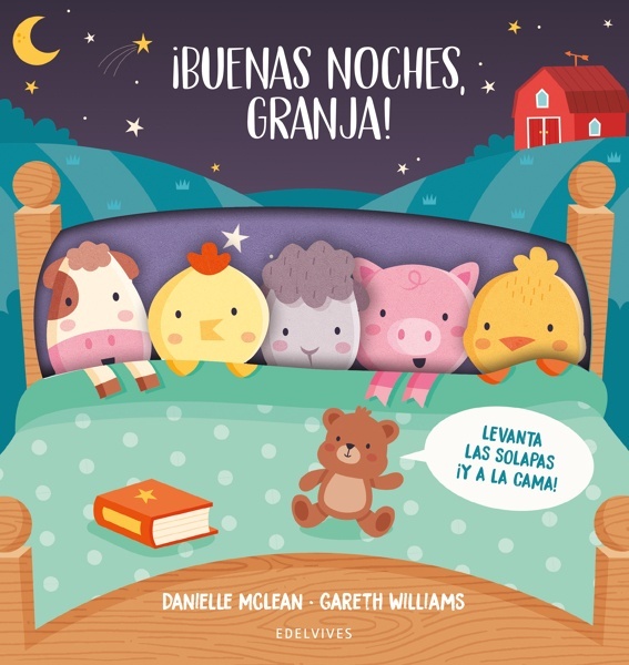 ¡Buenas noches, granja! 'LIBRO TROQUELADO CON SOLAPAS'