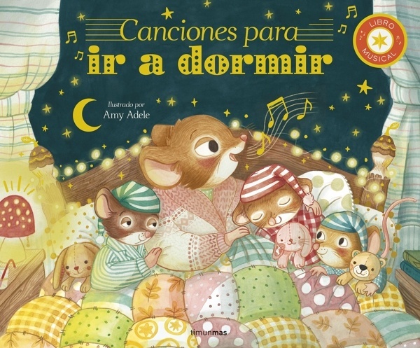 Canciones para ir a dormir. Libro musical '8 melodies per tenir dolços somnis'
