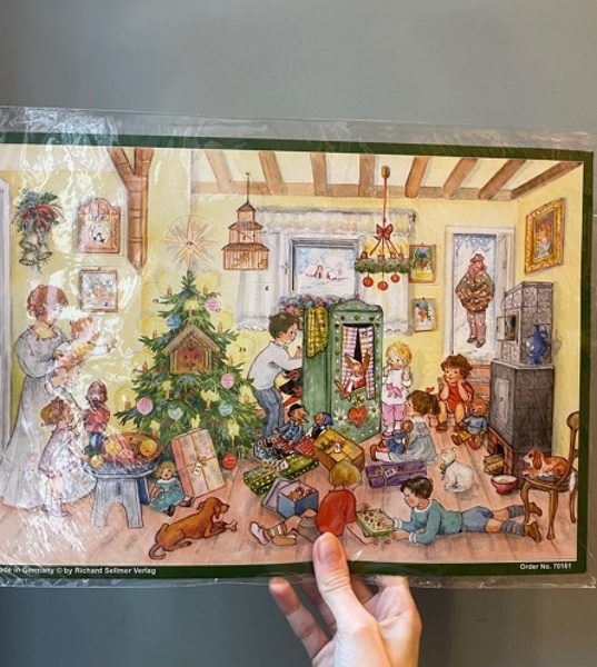 Calendario de adviento - Hogar