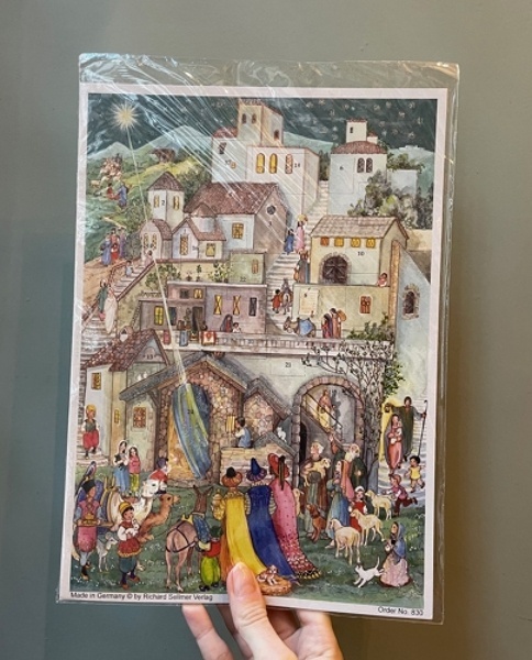 Calendario de adviento - Belén