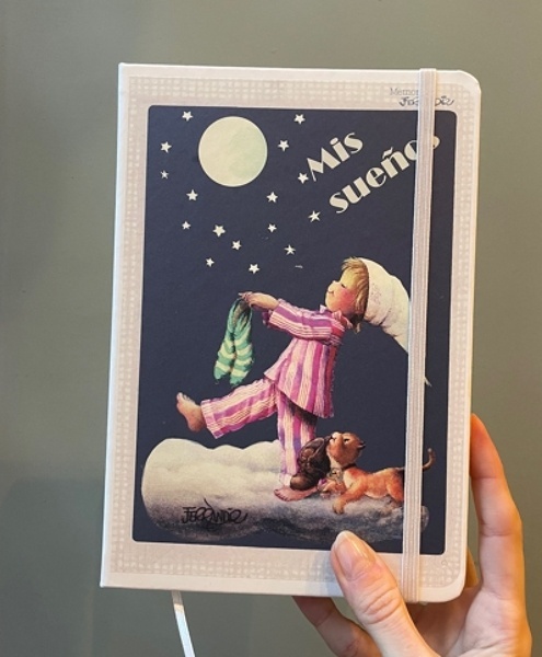 Cuaderno "Mis sueños" (14x5x21)