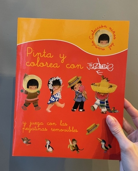 Pinta y colorea Ferrándiz