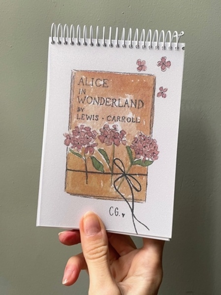 Libreta 'Alice in Wonderland'