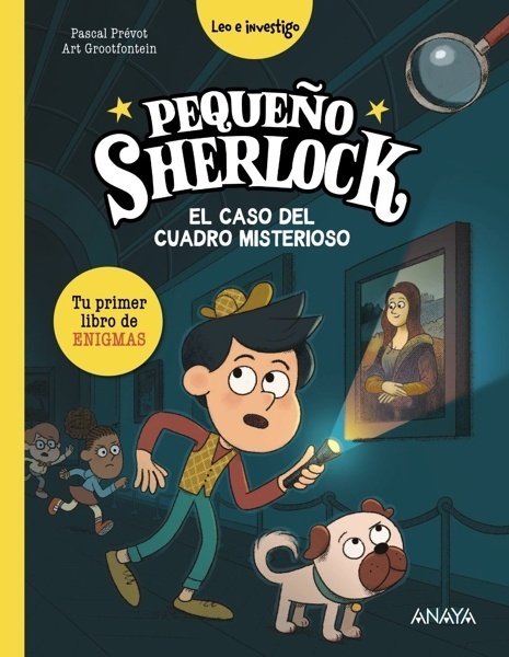 Pequeño Sherlock: El caso del cuadro misterioso 'Tu primer libro de enigmas'