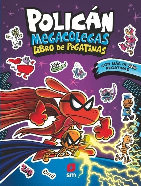 Policán Megacolegas: Libro de pegatinas