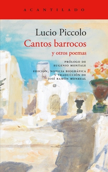 Cantos barrocos 'y otros poemas'