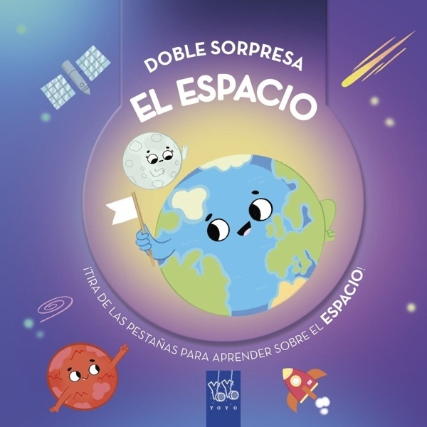 Doble sorpresa. El espacio '¡Tira de las pestañas para aprender sobre el espacio!'