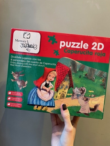 Puzzle del cuento 'Caperucita Roja'