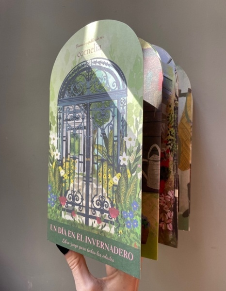 Libro acordeón Cornelia - Invernadero