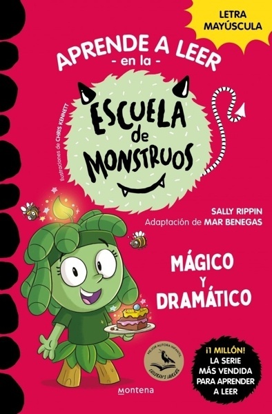 Aprender a leer en la Escuela de Monstruos 23 - Mágico y dramático 'En letra MAYÚSCULA (libros para niños a partir de 5 años)'