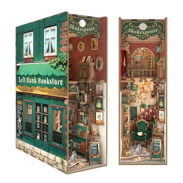 Maqueta Left Bank Bookstore